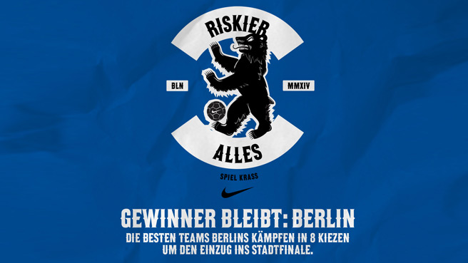Sei bei NIKE 'Spiel krass: Gewinner bleibt.' dabei