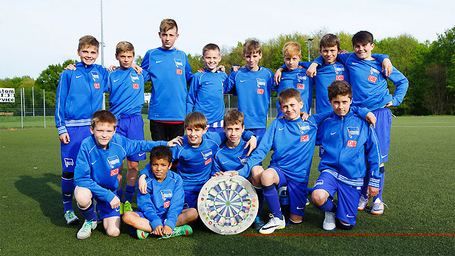 Zweiter Platz für Herthas U12 beim Ostermasters