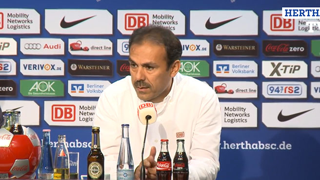 Pressekonferenz nach dem Spiel gegen Braunschweig