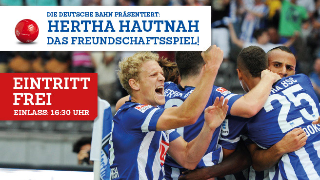 DB Fan-Team gegen die Profis am 3. Juli