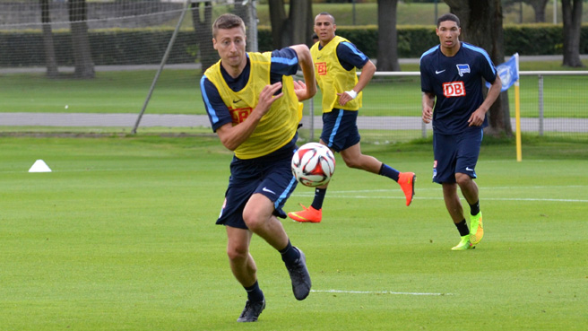 Das Training am Dienstag