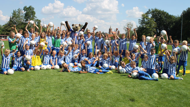 Blau-weiße Ferienschule in Jüterbog
