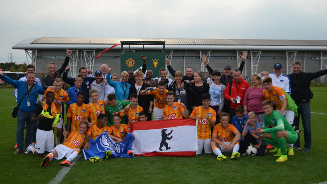 Herthas U16 holt den dritten Platz in Manchester