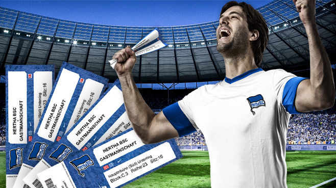 Dein Heimspielticket jetzt im Hertha BSC Bonusprogramm