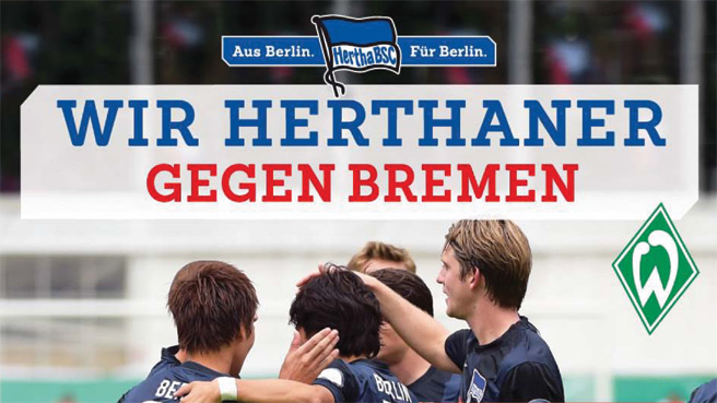 'Wir Herthaner gegen Bremen' zum Herunterladen