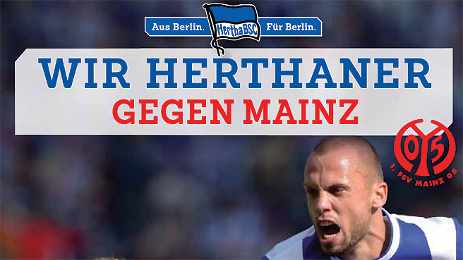 'Wir Herthaner gegen Mainz' zum Herunterladen