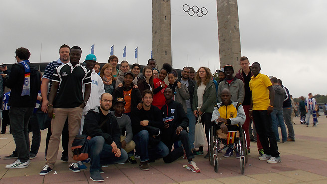 German-African Sports Camp bei Hertha BSC