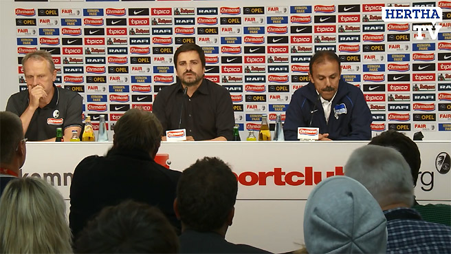 Die Pressekonferenz nach dem Spiel