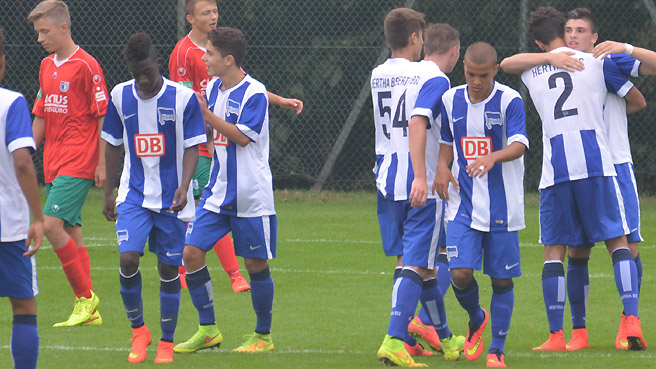 Klarer Sieg für Herthas U17 gegen Magdeburg