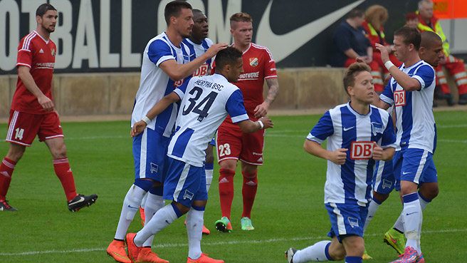 Herthas U23 besiegt Germania Halberstadt