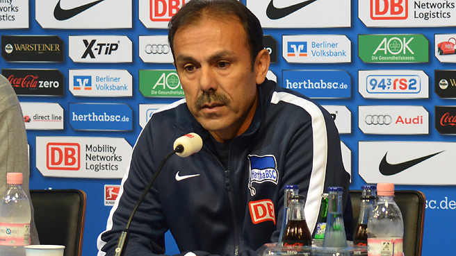 Pressekonferenz vor dem Spiel in Augsburg