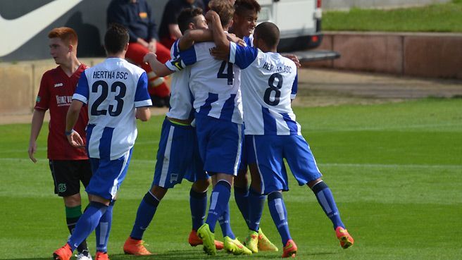 Heimsieg für Herthas U17 gegen Hannover