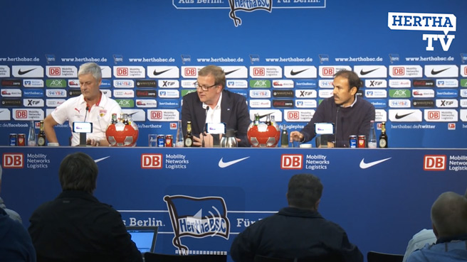 Die Pressekonferenz nach dem Spiel