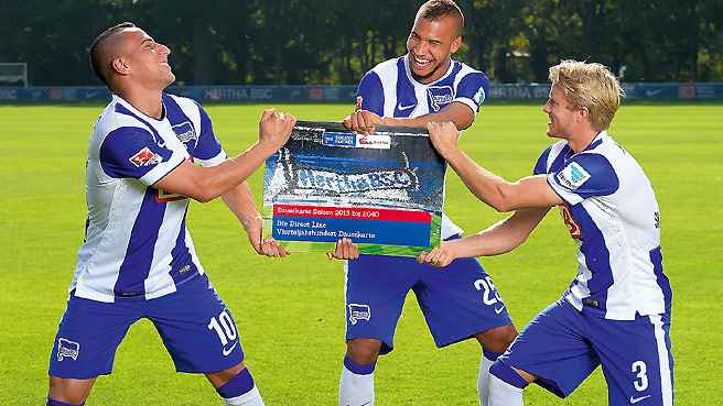 Mit Direct Line eine Ewigkeit bei Hertha sein
