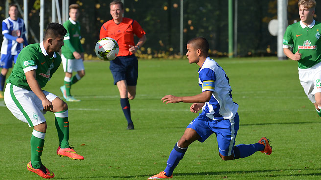 Schmerzhafte Niederlage für Herthas U17