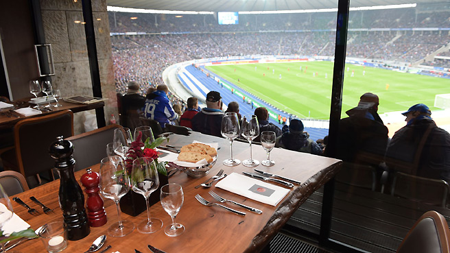 Hertha BSC setzt neue Hospitality-Maßstäbe