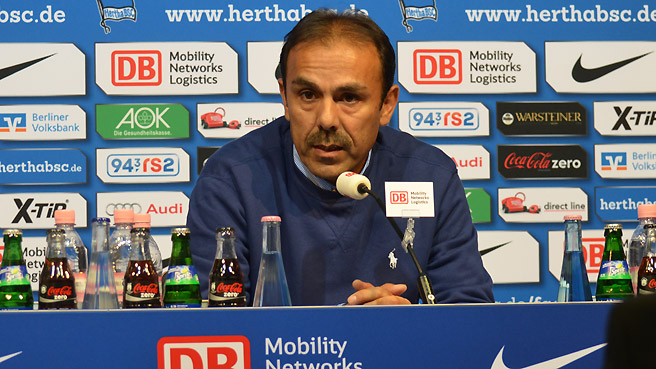 Pressekonferenz vor dem Spiel gegen Hannover