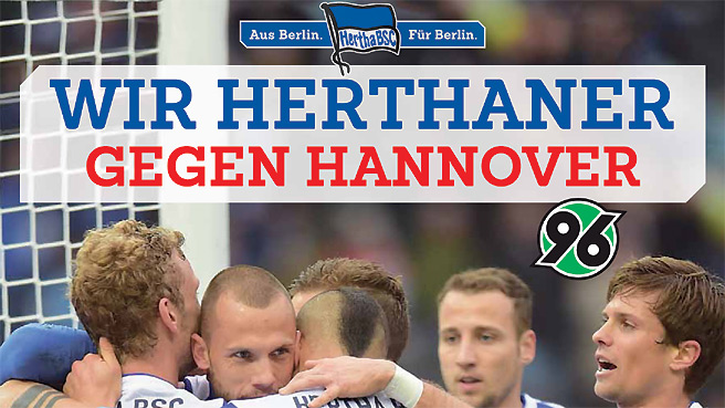 Wir Herthaner gegen Hannover