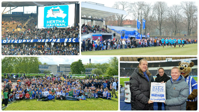 Ein besonderer Tag - Mit Hertha BSC in die Kieze