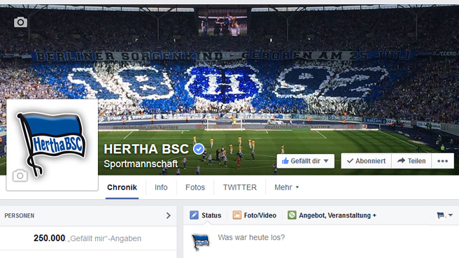 Viererkette - Facebook