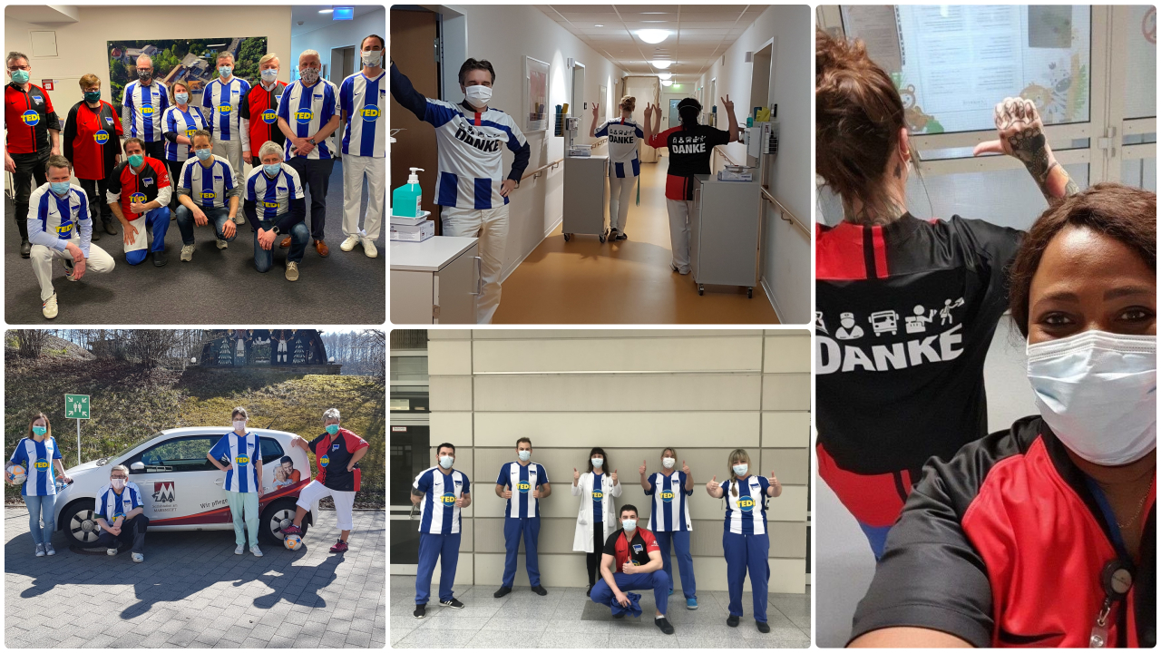 Hertha BSC sagt 'Danke'!