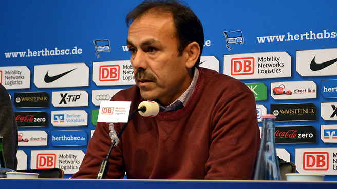 Pressekonferenz vor dem Spiel in Gladbach