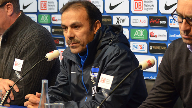 Pressekonferenz vor dem Spiel gegen Bremen