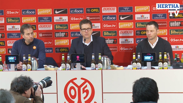 Die Pressekonferenz nach Mainz