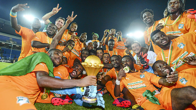 Salomon Kalou gewinnt den Afrika-Cup 2015