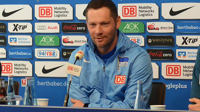 Pressekonferenz vor dem Spiel gegen Freiburg