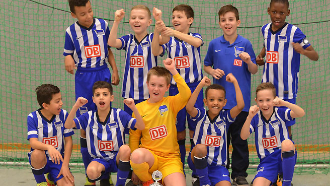Herthas U10 holt zwei Turniersiege
