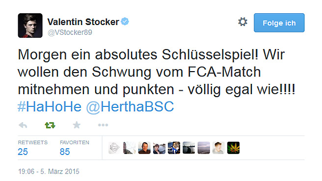 Viererkette - Vor Stuttgart