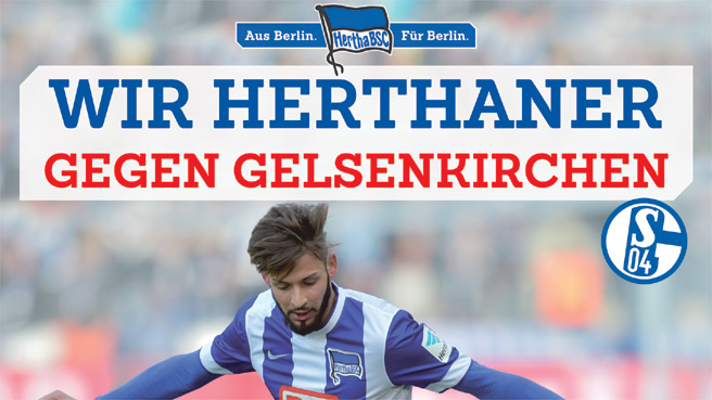 Wir Herthaner gegen Gelsenkirchen!