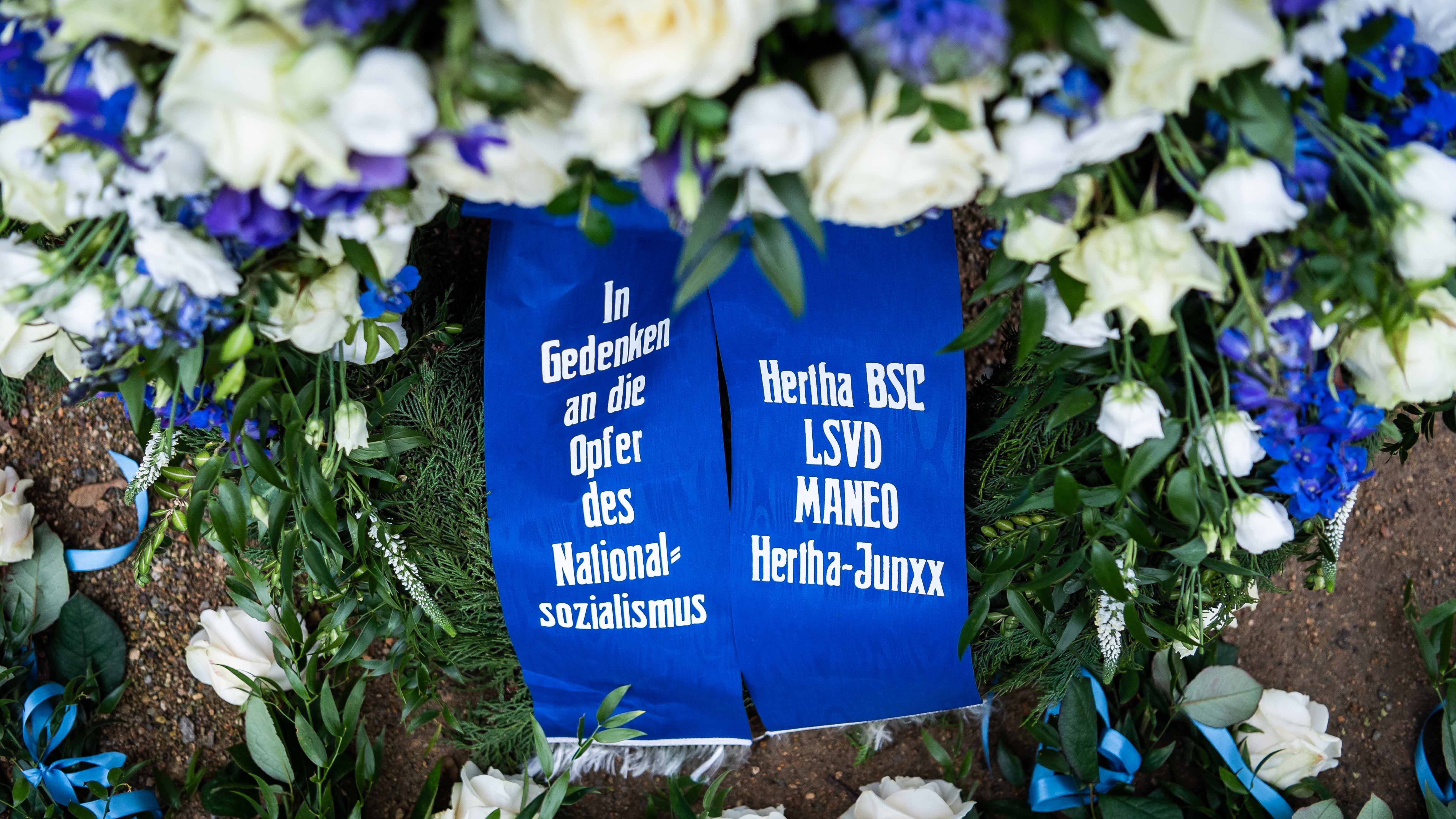 '!Nie wieder': Hertha BSC gedenkt Opfern des Nationalsozialismus