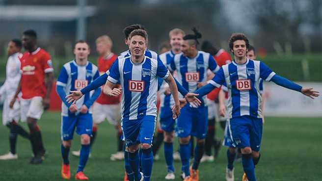 Herthas U19 gewinnt den Nike Academy Cup