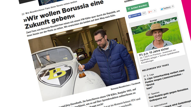 Viererkette - Erste Reihe