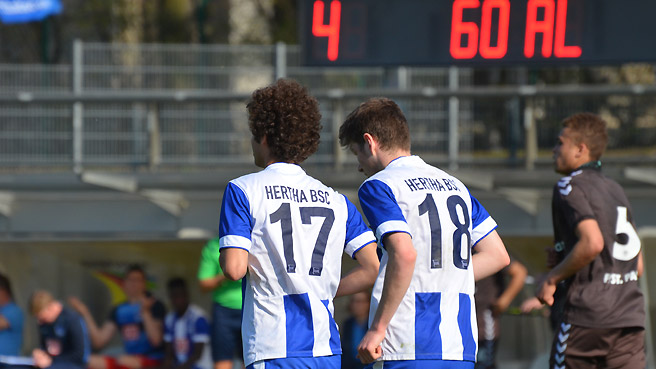 Herthas U19 besiegt St. Pauli deutlich