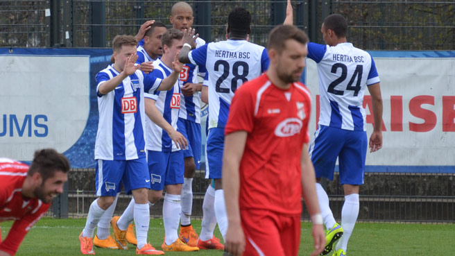 Herthas U23 mit Heimsieg gegen Meuselwitz