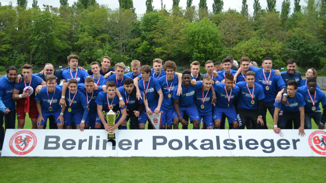 Herthas U19 verteidigt den Titel!