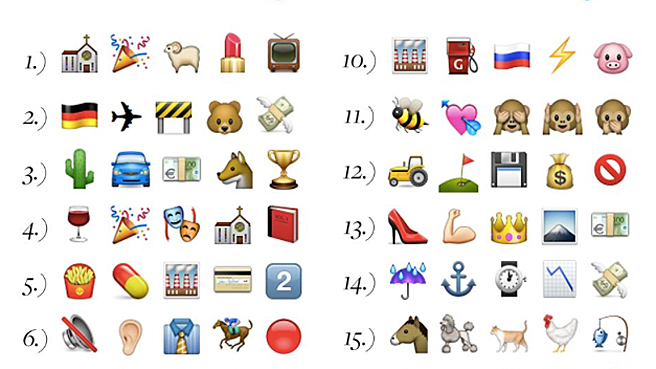 Viererkette - Hertha in Emojis