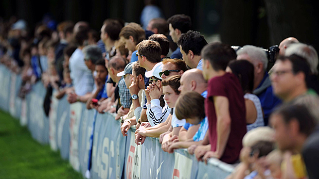 Trainingsauftakt am Sonntag