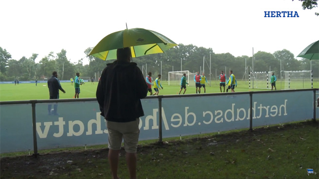 Regen, Taktik, Laufen