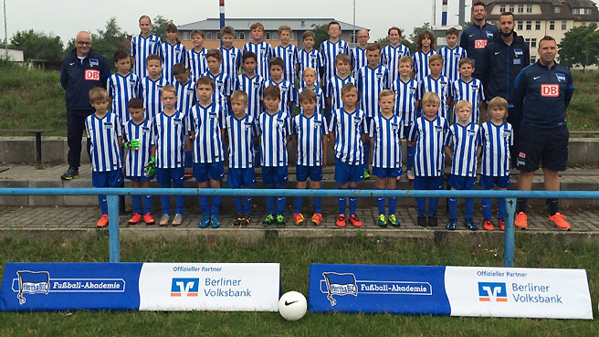 Hertha BSC Fußballschule gastierte in Wittenberg