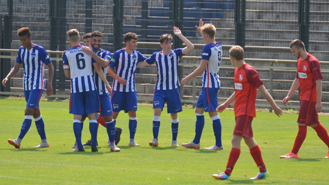 7:1-Auftaktsieg von Herthas U19