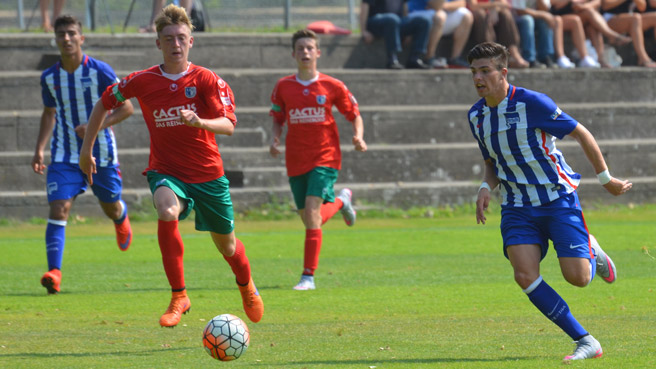 Herthas U17 mit einem 5:1 zum Auftakt