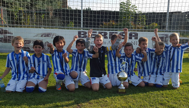 Herthas U9 gewinnt Turnier in Dessau