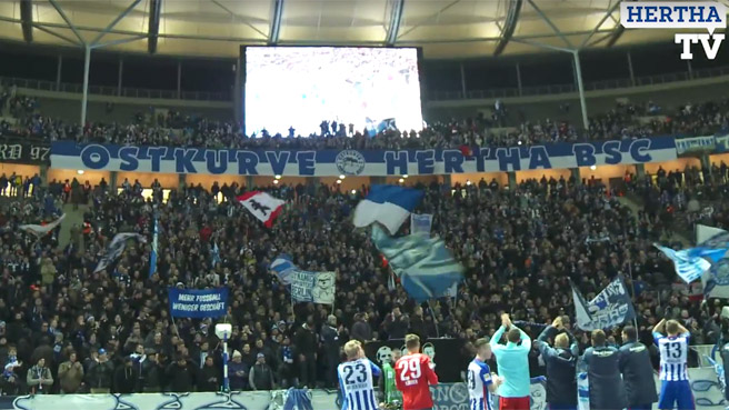 Der Dank an die Fans