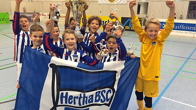 Herthas U10 gewinnt internationales Turnier