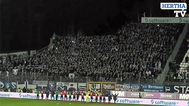 Der Dank an die Fans