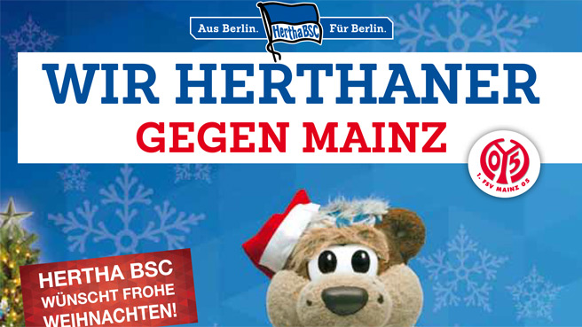 Wir Herthaner gegen Mainz!